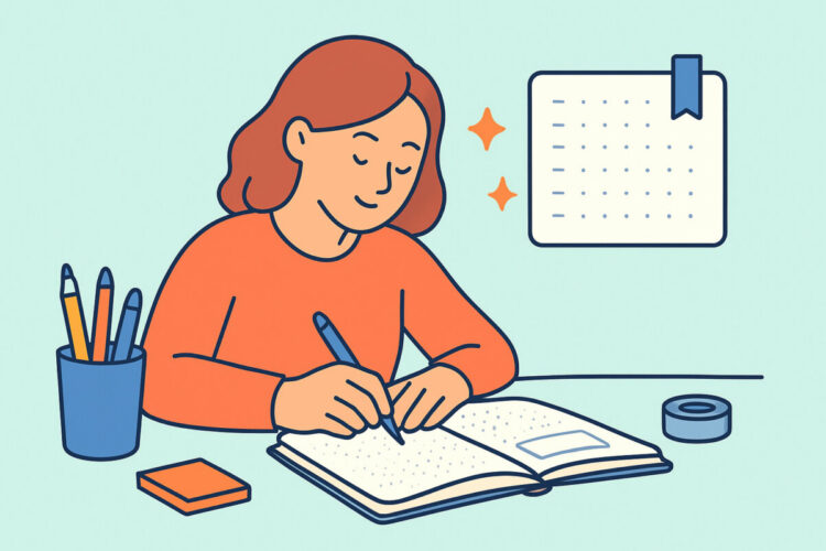 Bullet journal -menetelmä – tarvikkeet ja aloitus
